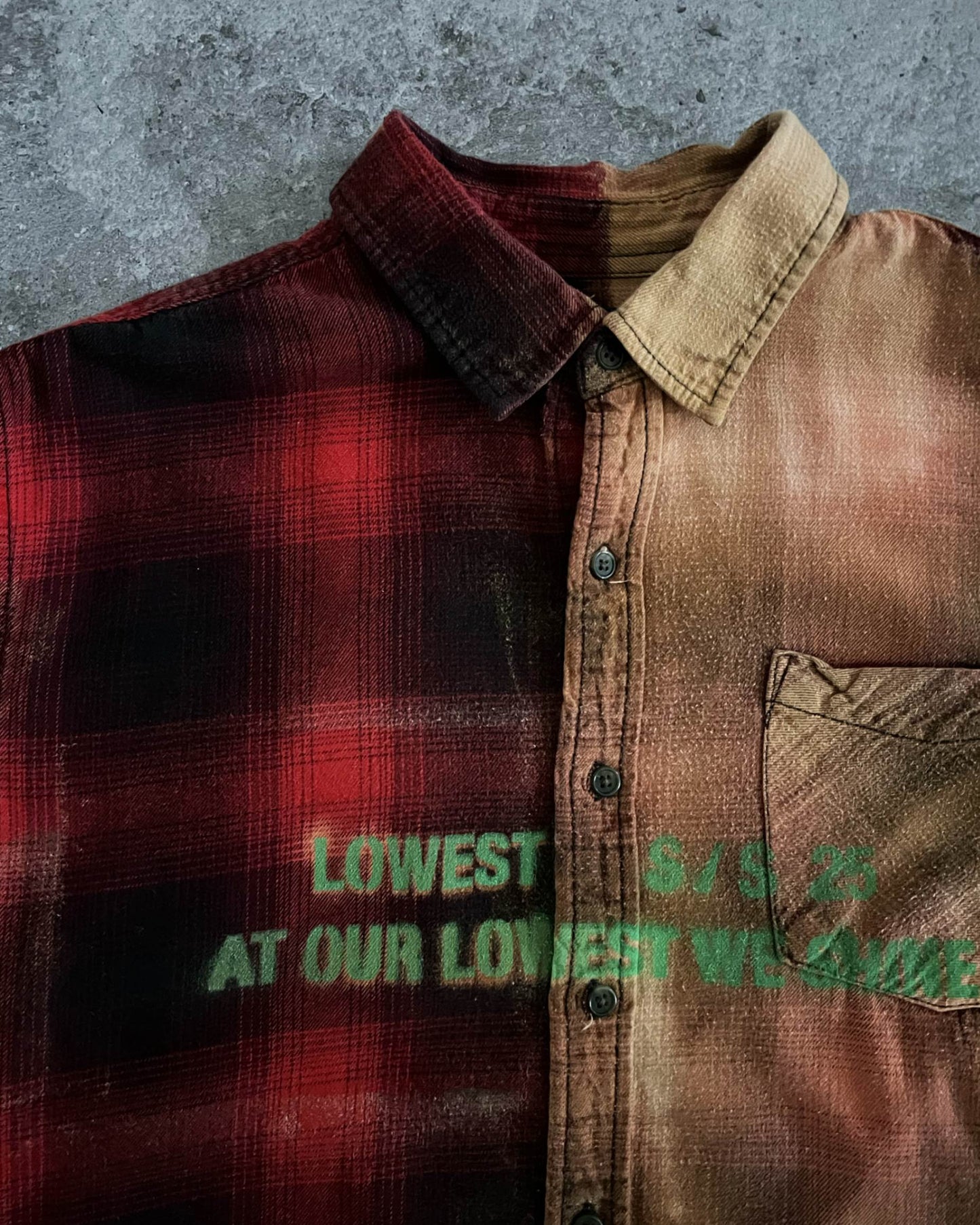 Half Bleach Flannel
